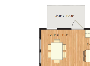 3 Bedroom 2.5 Bath Townhouse-2D Floorplan 3 Bedroom 2.5 Bath Townhouse-2D Floorplan-South City Apartments Memphis, TN